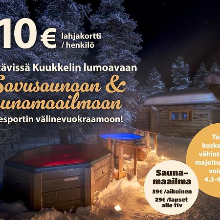 Kuukkeli Log Houses Teerenpesae - Premium Suite A48 Saariselka Dış mekan fotoğraf