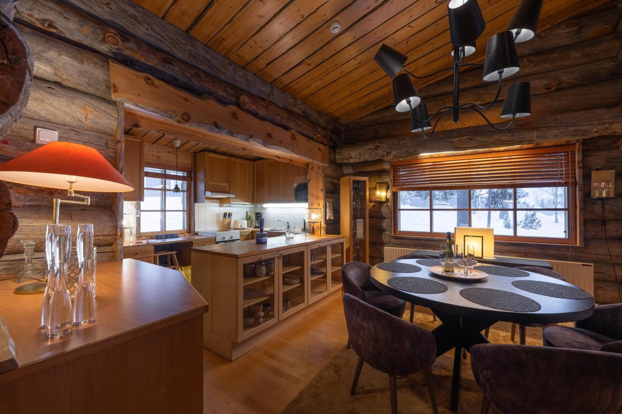 Kuukkeli Log Houses Teerenpesae - Premium Suite A48 Saariselka Dış mekan fotoğraf