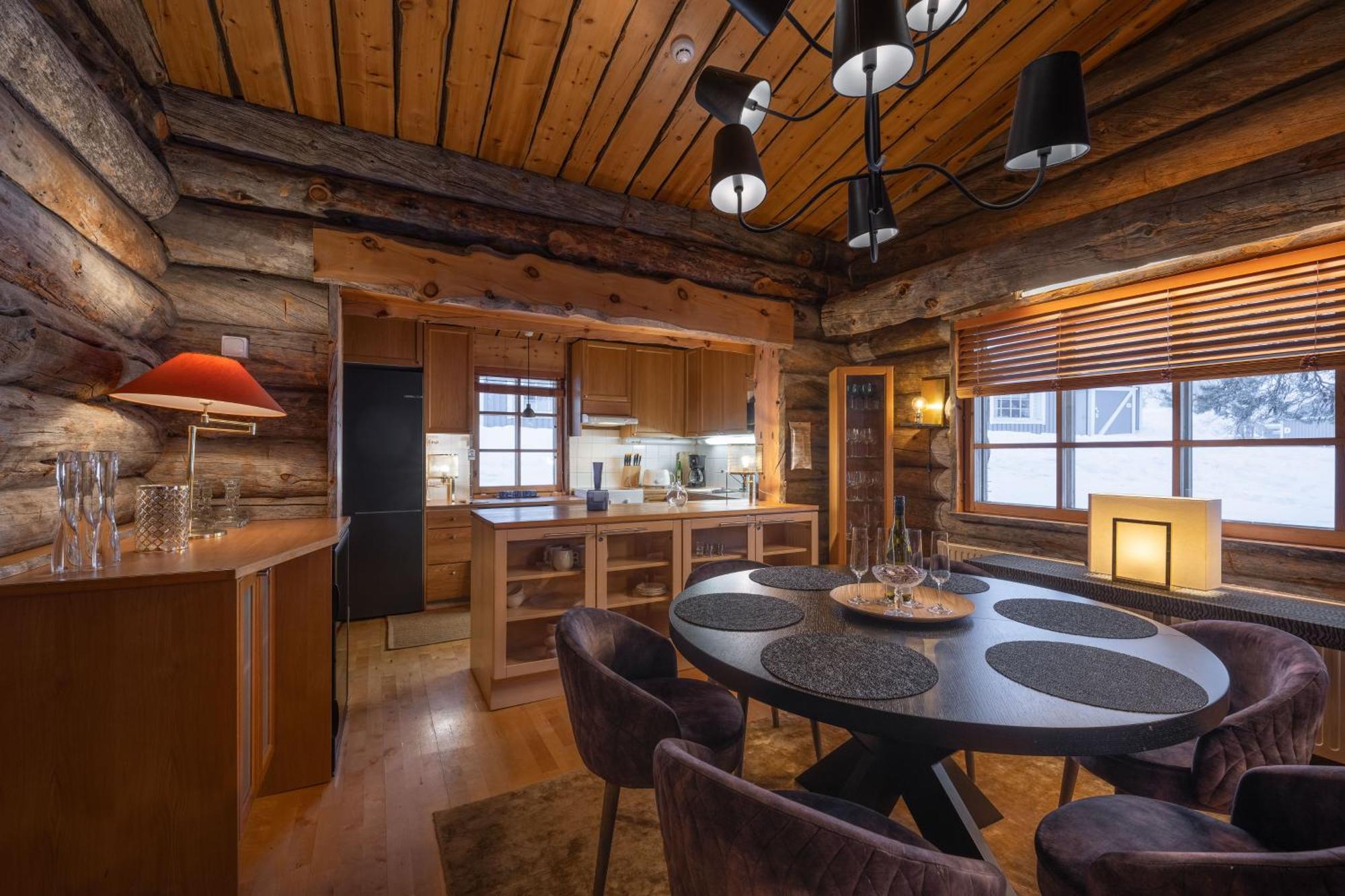 Kuukkeli Log Houses Teerenpesae - Premium Suite A48 Saariselka Dış mekan fotoğraf