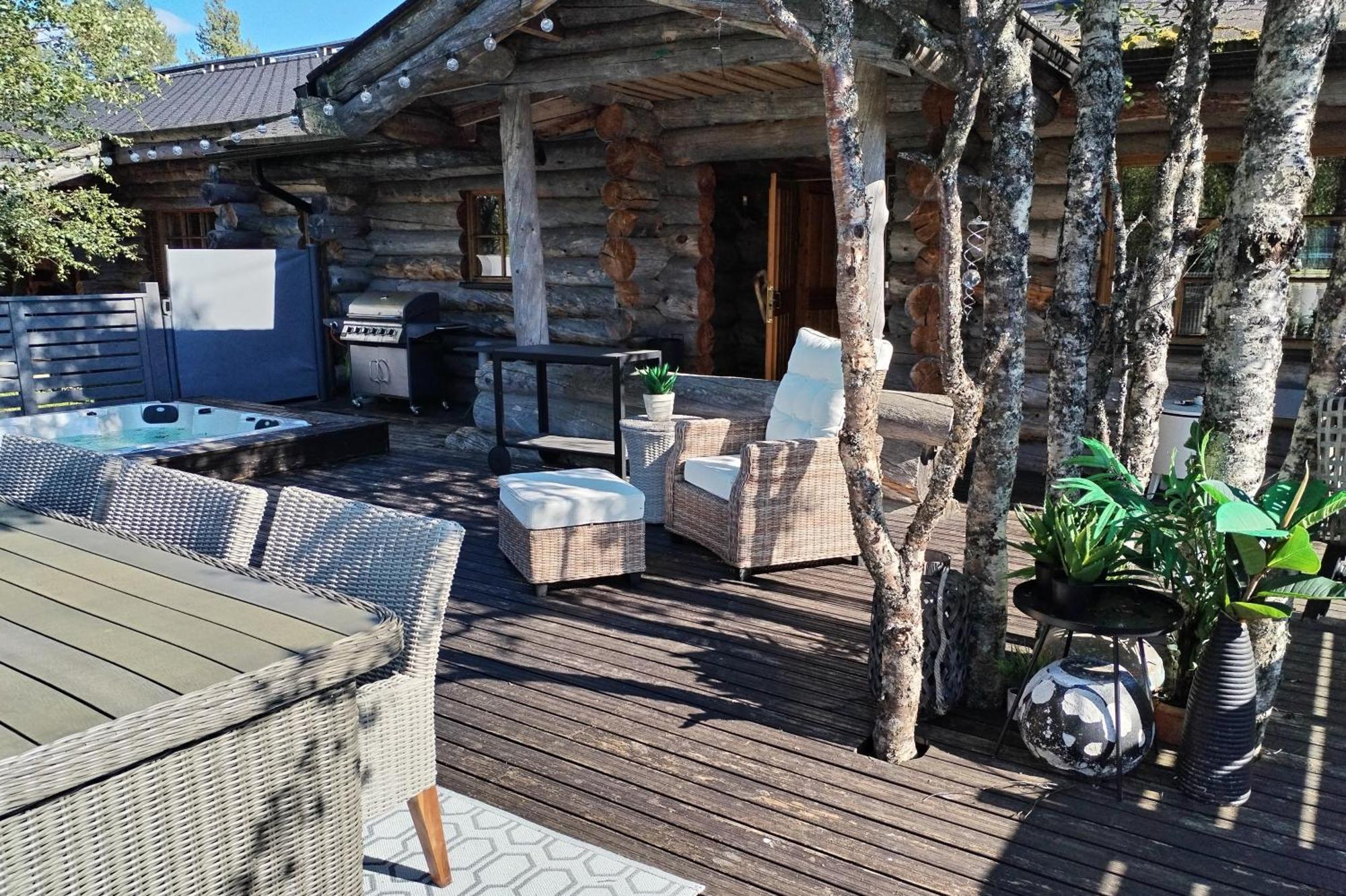 Kuukkeli Log Houses Teerenpesae - Premium Suite A48 Saariselka Dış mekan fotoğraf