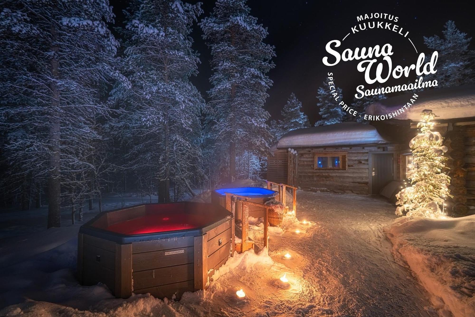 Kuukkeli Log Houses Teerenpesae - Premium Suite A48 Saariselka Dış mekan fotoğraf