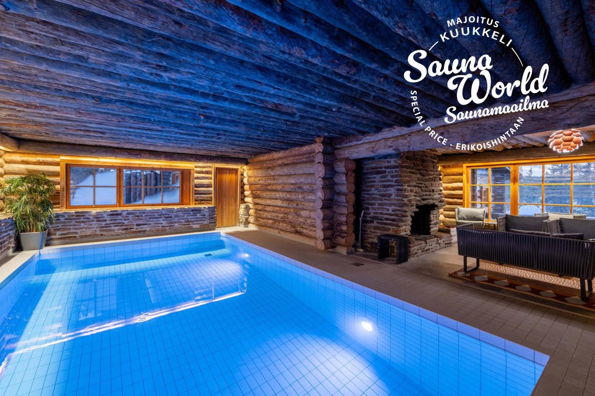 Kuukkeli Log Houses Teerenpesae - Premium Suite A48 Saariselka Dış mekan fotoğraf
