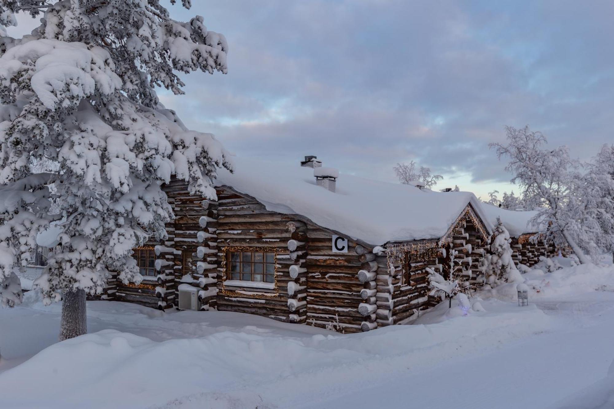 Kuukkeli Log Houses Teerenpesae - Premium Suite A48 Saariselka Dış mekan fotoğraf