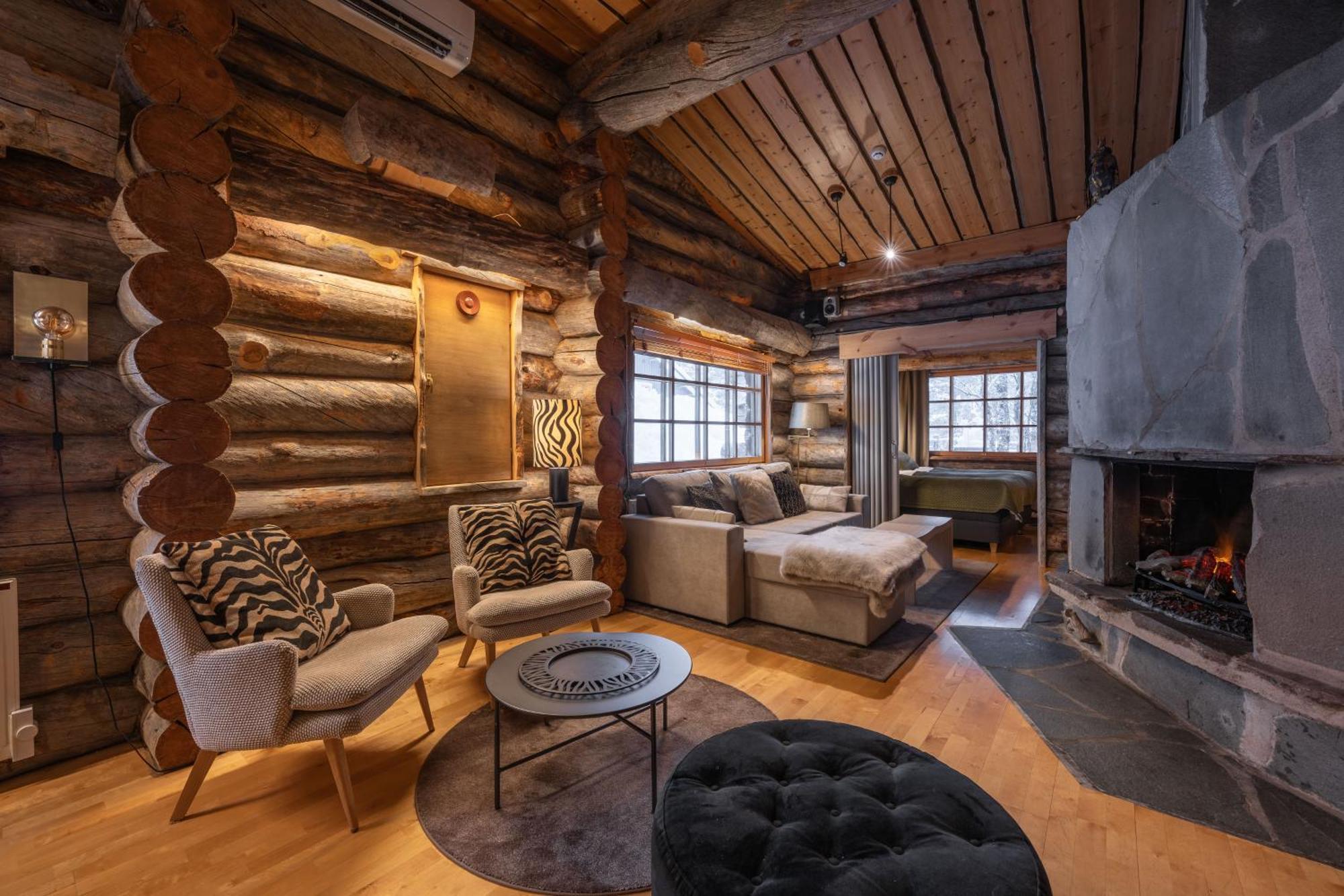 Kuukkeli Log Houses Teerenpesae - Premium Suite A48 Saariselka Dış mekan fotoğraf