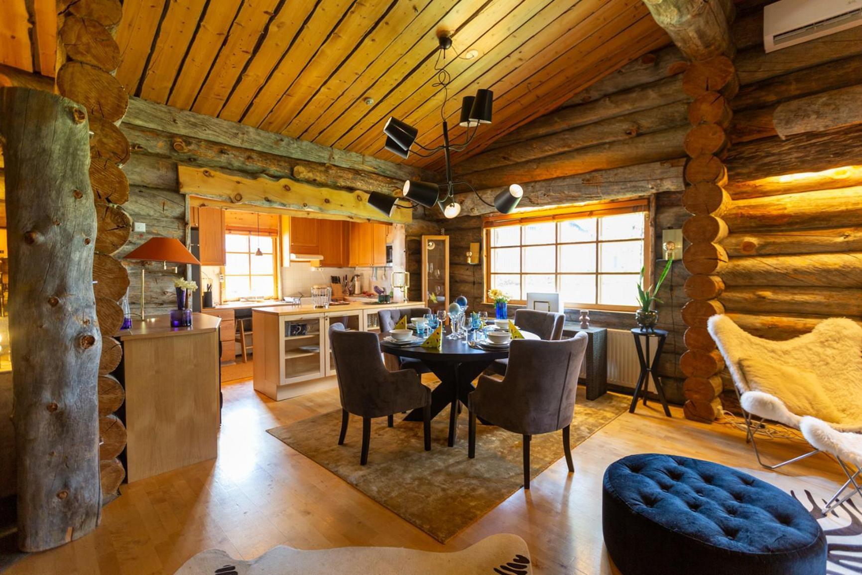 Kuukkeli Log Houses Teerenpesae - Premium Suite A48 Saariselka Dış mekan fotoğraf
