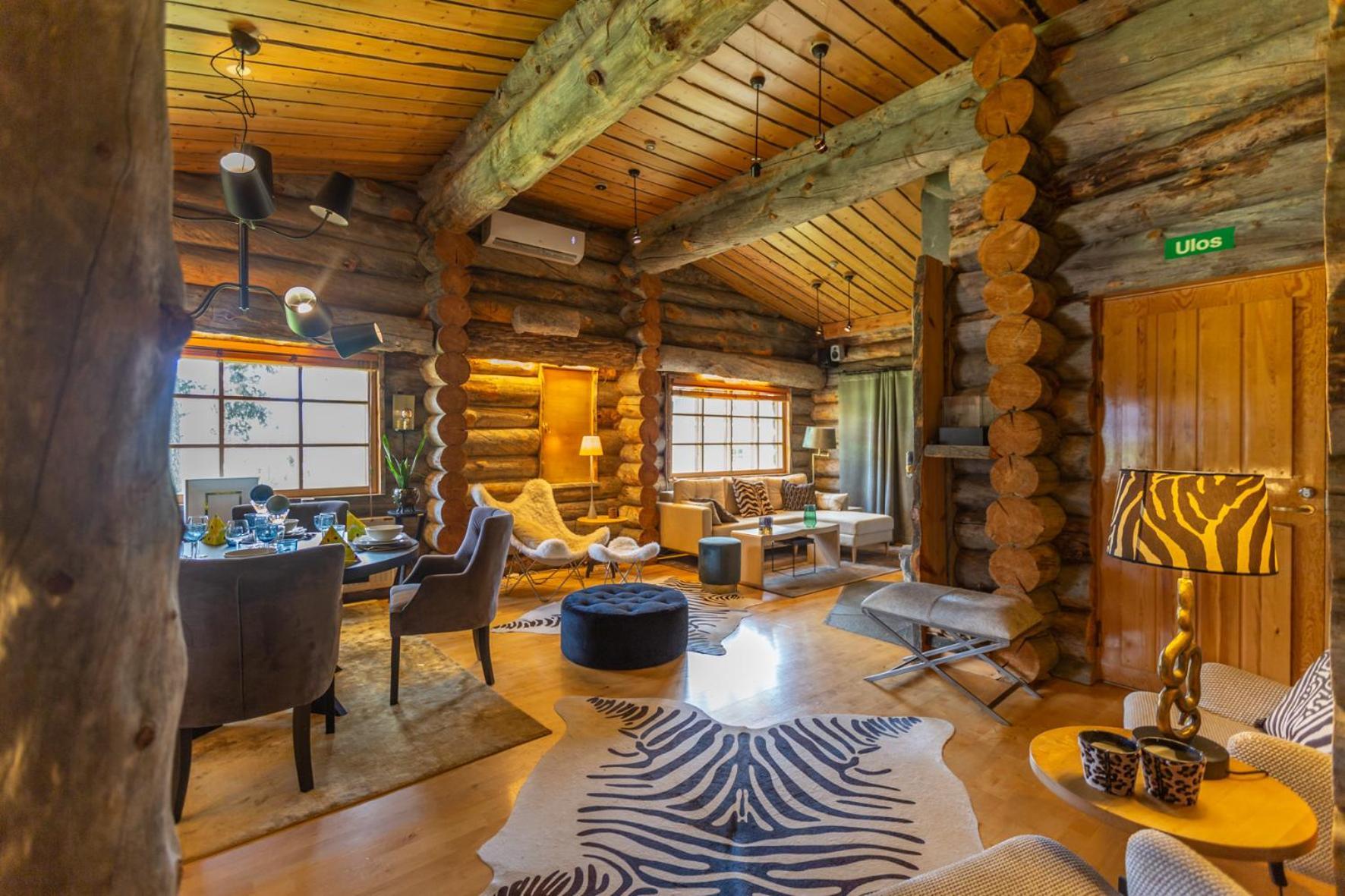 Kuukkeli Log Houses Teerenpesae - Premium Suite A48 Saariselka Dış mekan fotoğraf